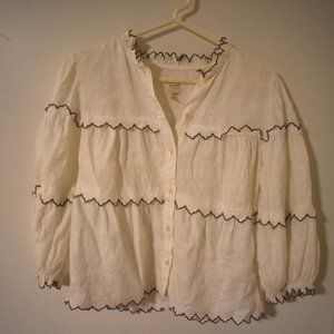La Vie Rebecca Taylor Designer Blouse